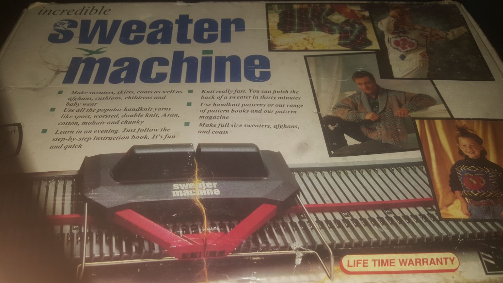 Bond Incredible Sweater Machine