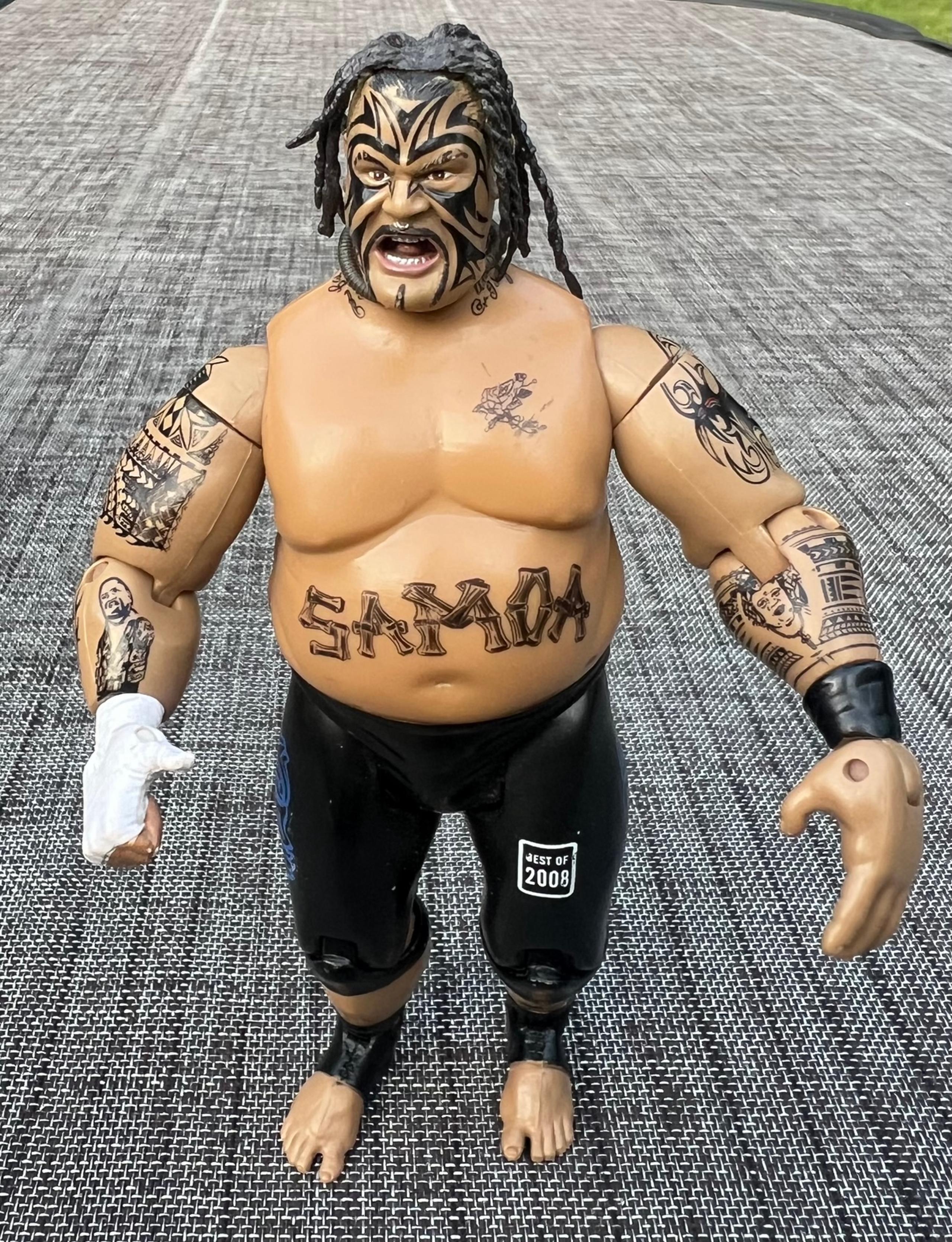 Jakks 2004 WWE Umaga Loose Action Figure