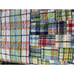 Pottery Barn Kids Madras reversible Plaid Twin Quilt with Pillow Sham