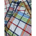 Pottery Barn Kids Madras reversible Plaid Twin Quilt with Pillow Sham