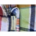 Pottery Barn Kids Madras reversible Plaid Twin Quilt with Pillow Sham