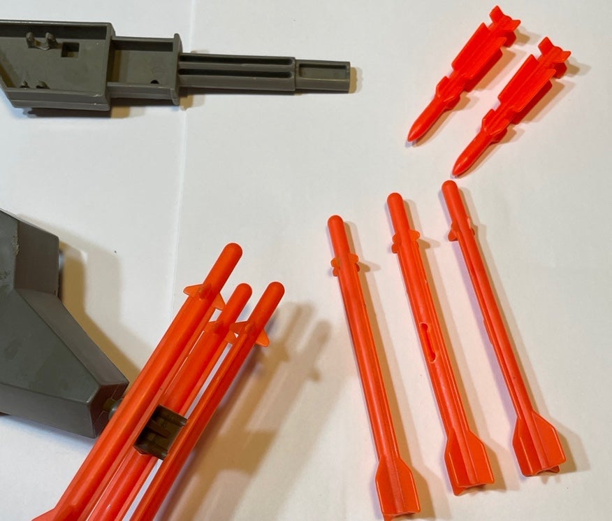 Hasbro G.I JOE Action Figure Mobile Command Center Top Missile Turret Parts