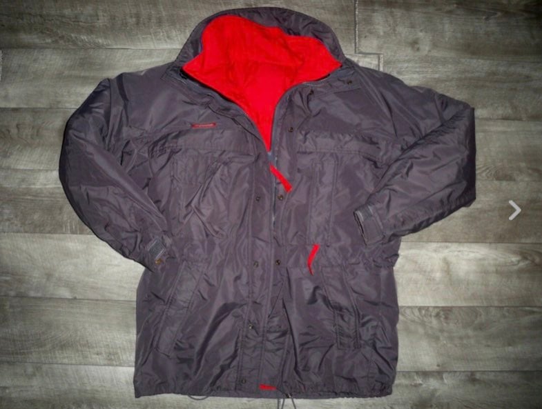 Vintage Columbia 2-In-1 Mens Hunting Radial Sleeve Puffer Jacket Coat Size Large