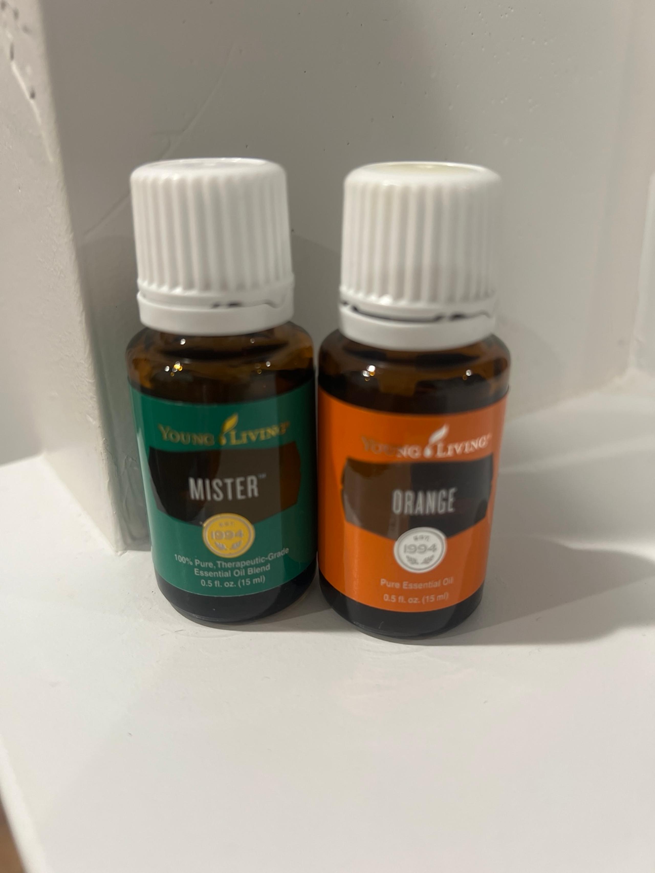 Young Living Mister & Orange 15 ml each