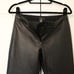 New 100% Leather Pants Women's Black Leather Lea BCBG MAX AZRIA Size 4 568.00