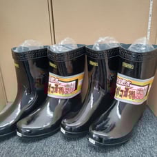 【 27.0㎝ 】2 Pairs Unused Men's Long Boots, Short Half Length