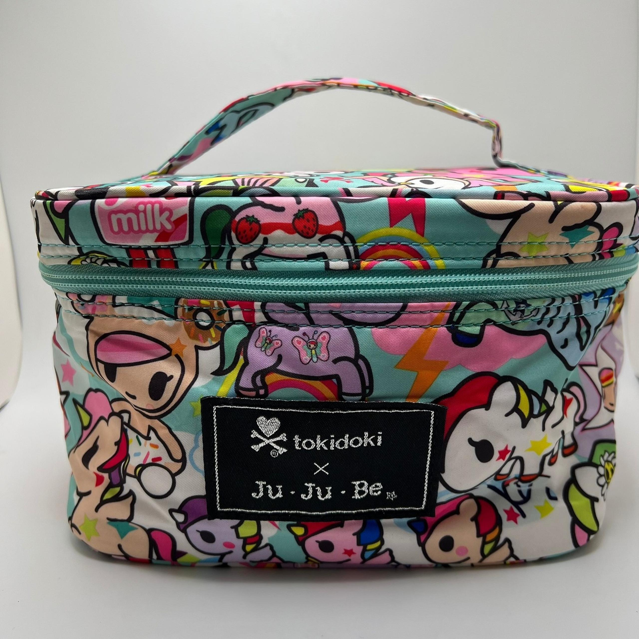 Tokidoki x Ju-Ju-Be Collaboration Top Handle Makeup Bag Cosmetic Bag Travel Bag