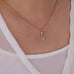 Pendant Only 10k Yellow Gold & White Gold Angel Trumpet Pendant