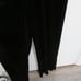Banana Republic Black Velvet Sleeveless Wide Leg Jumpsuit