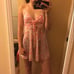 victoria secret rose slip