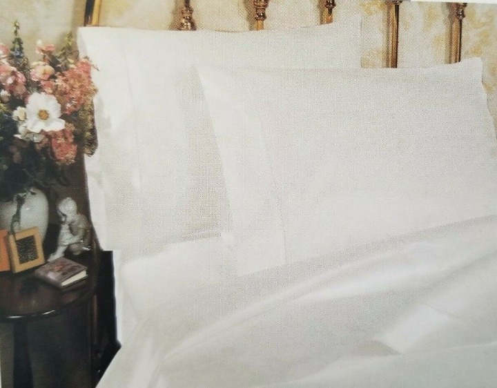 New Wamsutta Charcoal Damask Stripe Collection Euro Sham 500 TC ~ Dark Grey NIP 