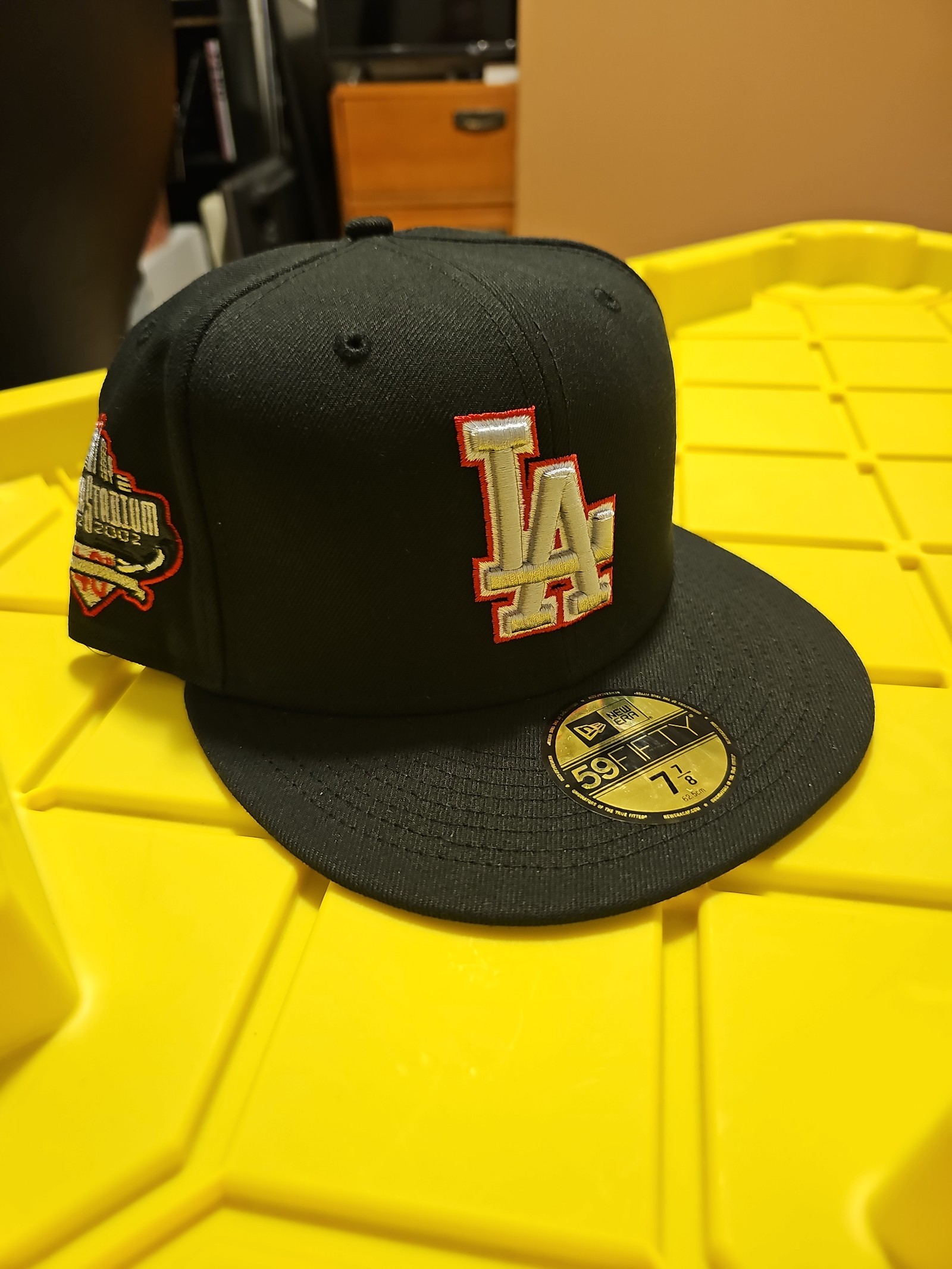 DODGERS (HATCLUB EXCLUSIVE) DEAD STOCK CAP SIZE 7 7/8