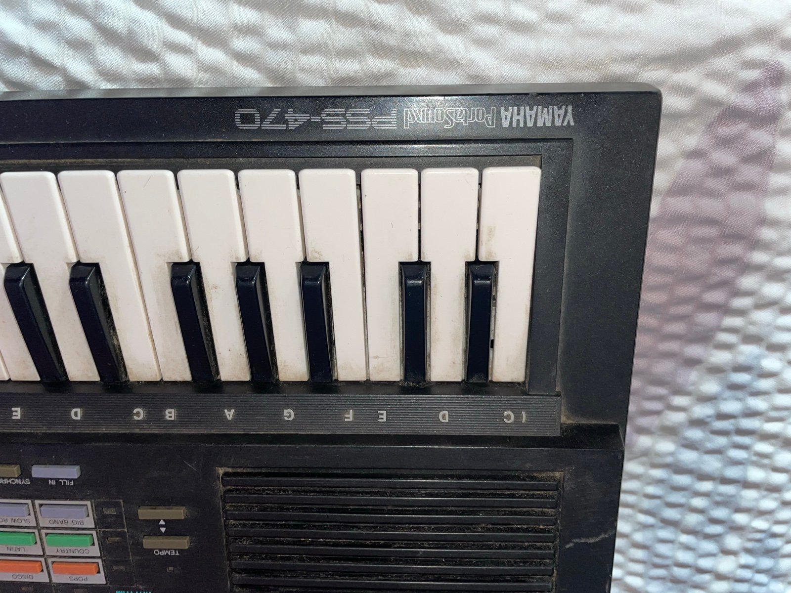 Yamaha 1987 PSS-470 vintage