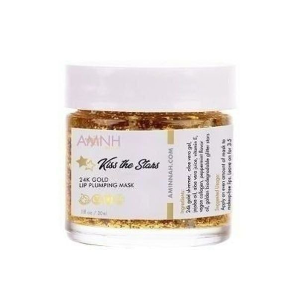 AMNH SKINCARE Kiss The Stars 24K Gold Lip Plumping Mask
