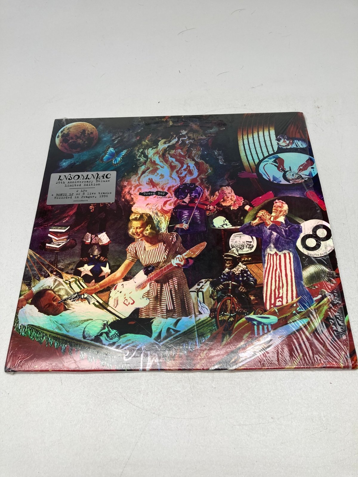 Green Day Insomniac 25th Anniversary Deluxe Edition Double Vinyl Record W/ Live
