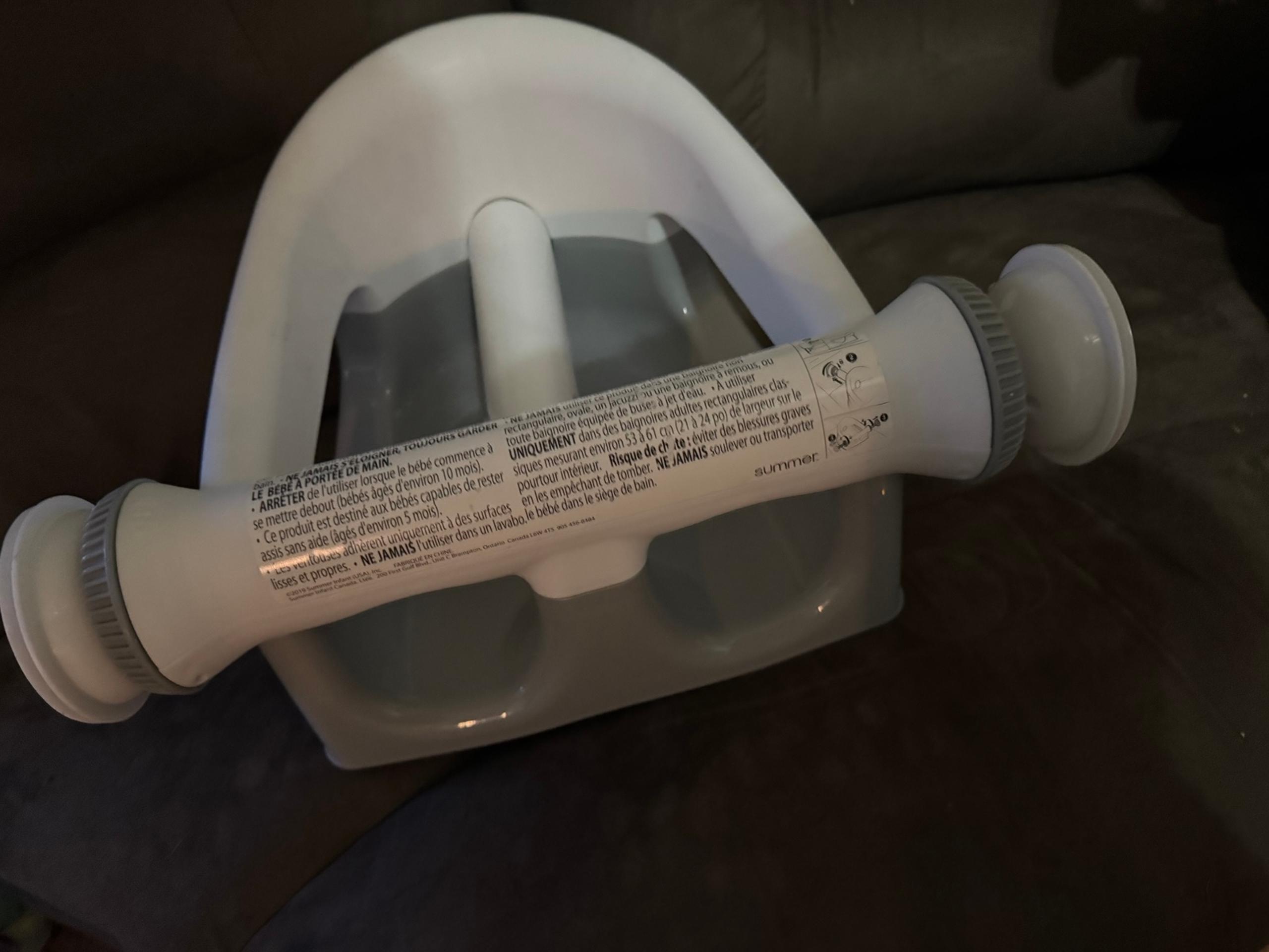 Baby bath seat