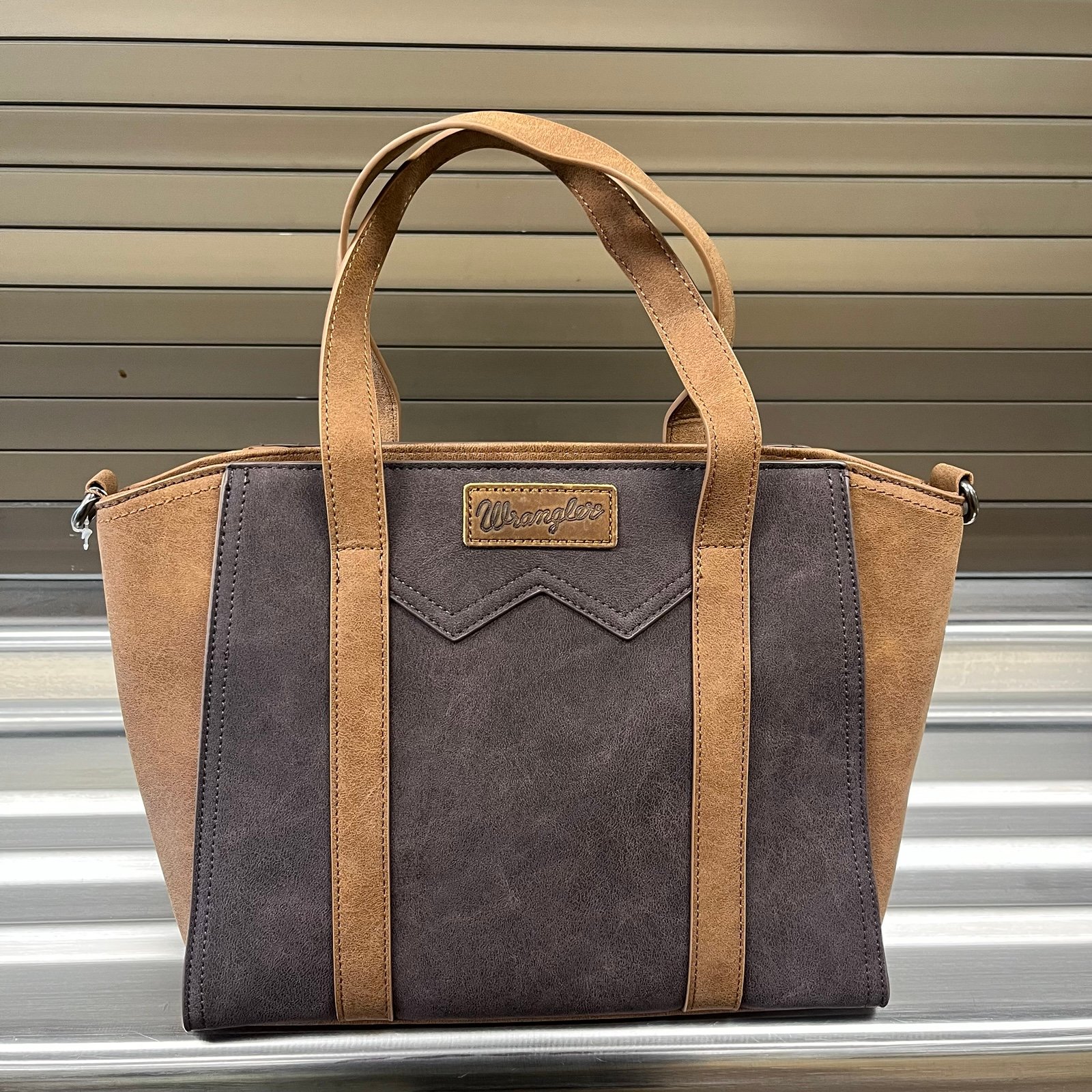 Wrangler Two-Tone Coffee Tote