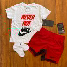New boys nike sz 2T shirt, shorts, socks