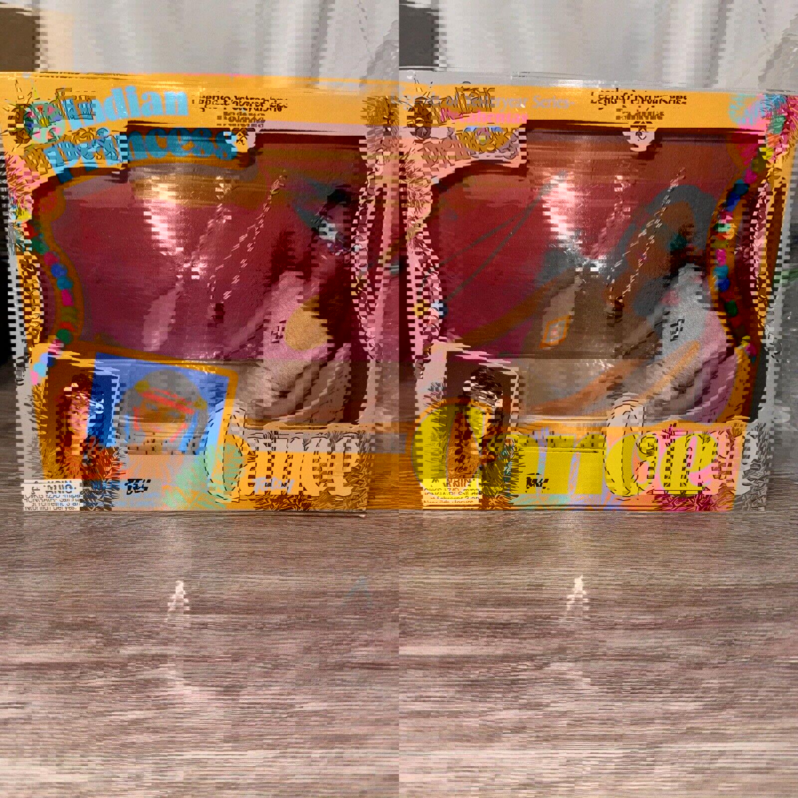 VINTAGE Totsy Doll Indian Princess Pocahontas W Canoe & Accessories NOS G1