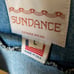 Sundance Vintage Denim Wear Vest Metallic Southwest Pockets Cotton Women's Large