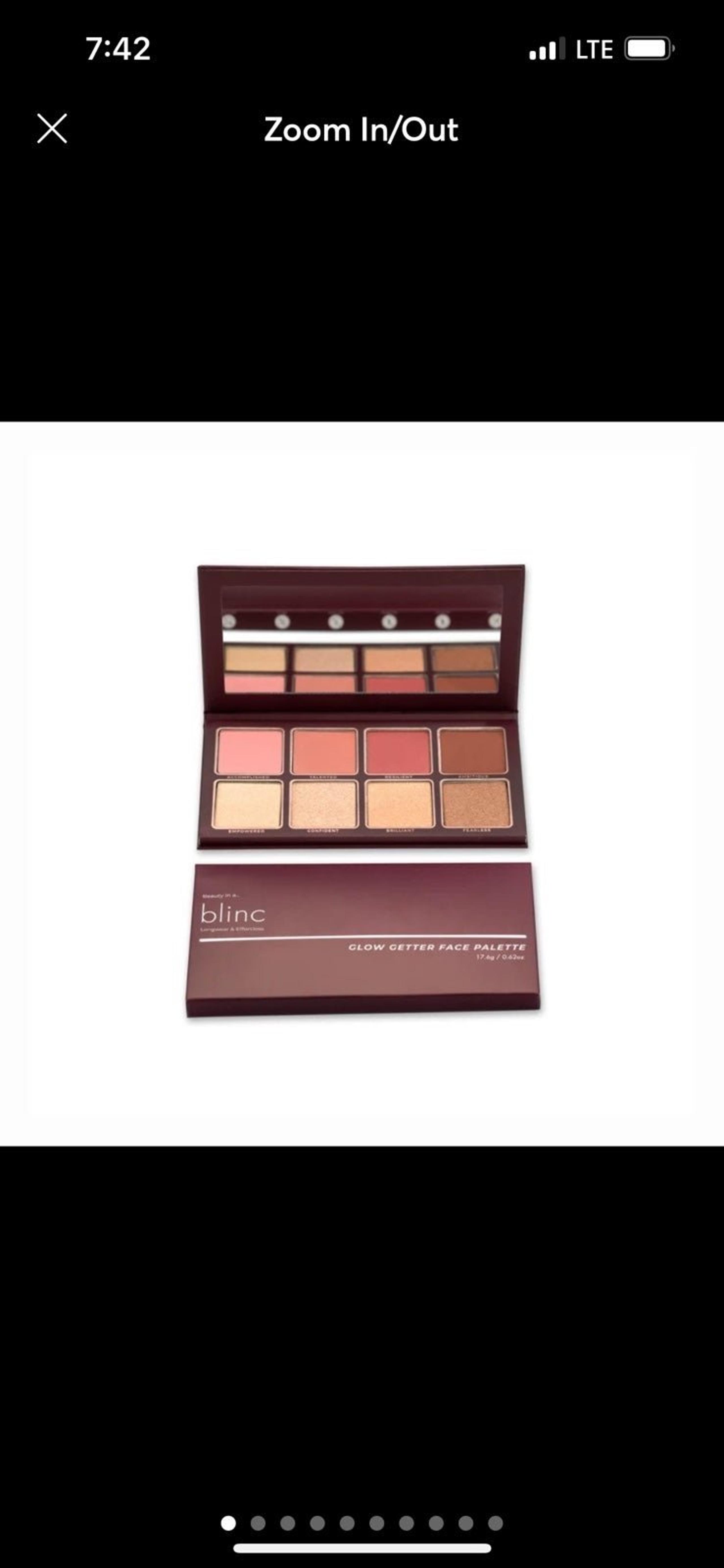 8 PC Blinc Glow Getter Eyeshadow Palette