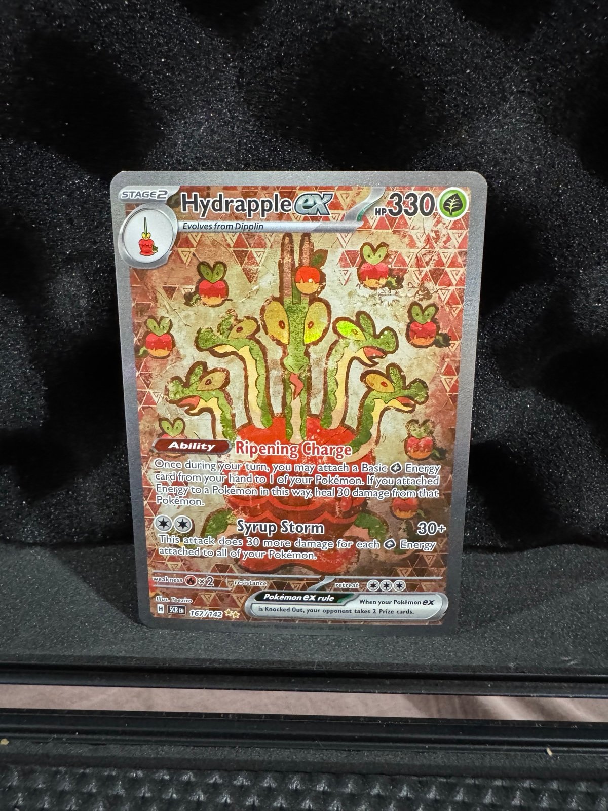 Pokémon Stellar Crown Hydrapple SIR 167/142
