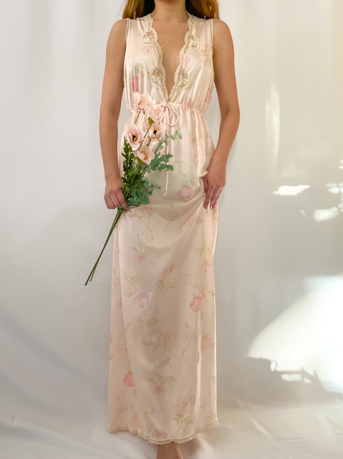 Vintage Nightgown Dress Lingerie S