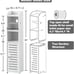 Toilet Paper Holder Stand: Bathroom Storage Cabinet Beside Toilet