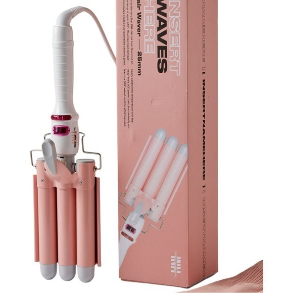 INH Insert Waves Here Deep Wave Iron NEW Pink With Box