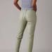 American Eagle green leather pants, size 000