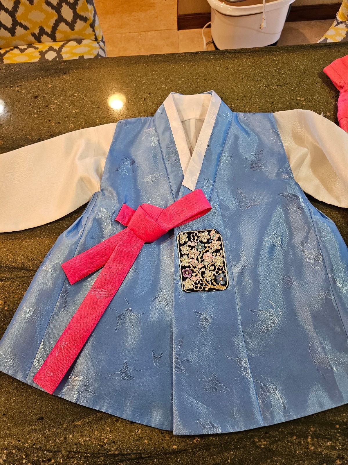 3pc Hanbok for boy 5-6