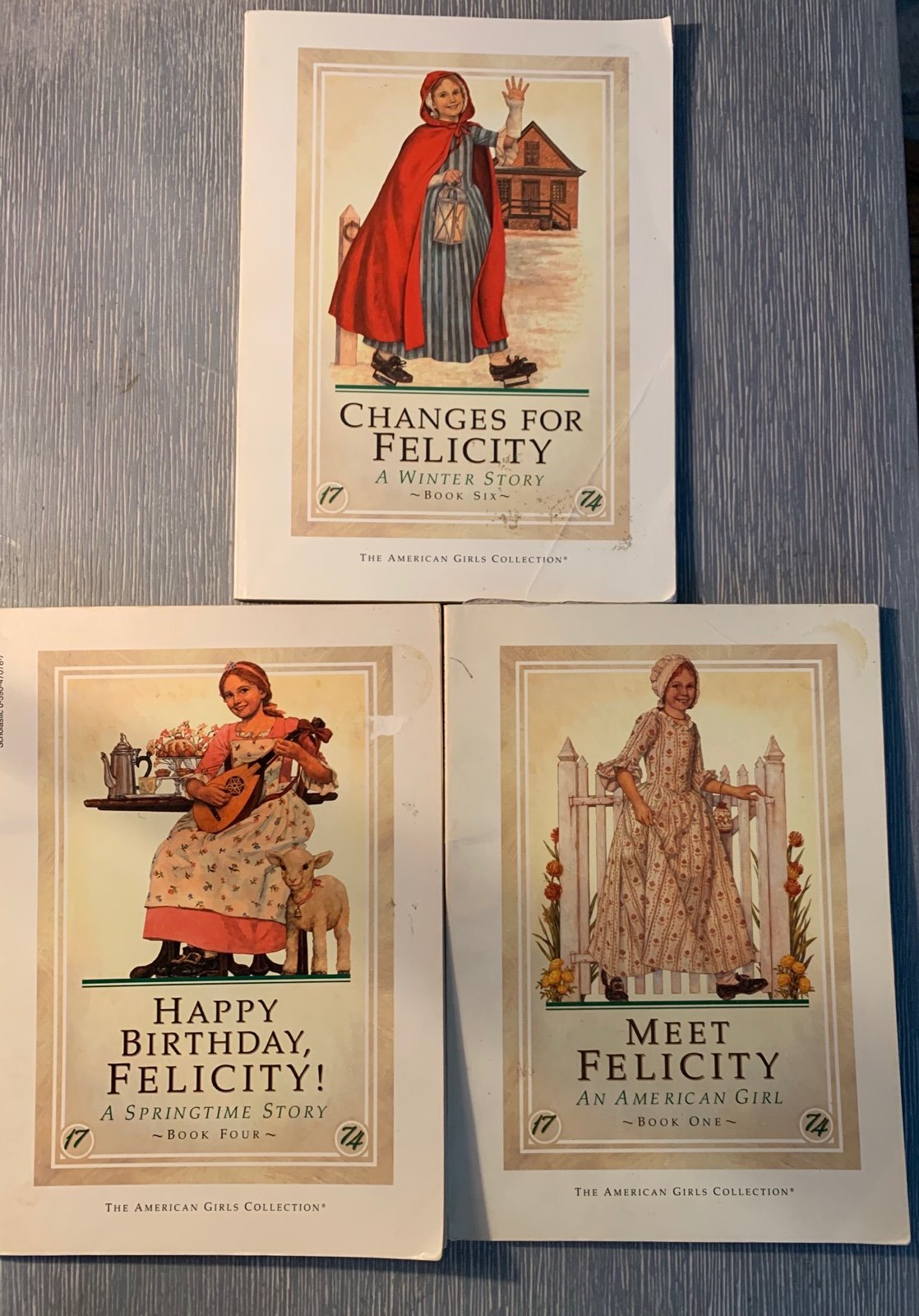American Girl Doll Felicity Books