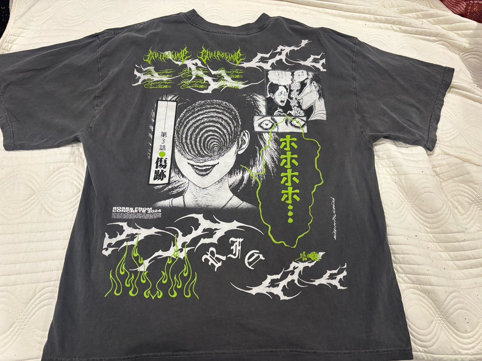 Civil Regime Junji Ito Uzimaki tshirt