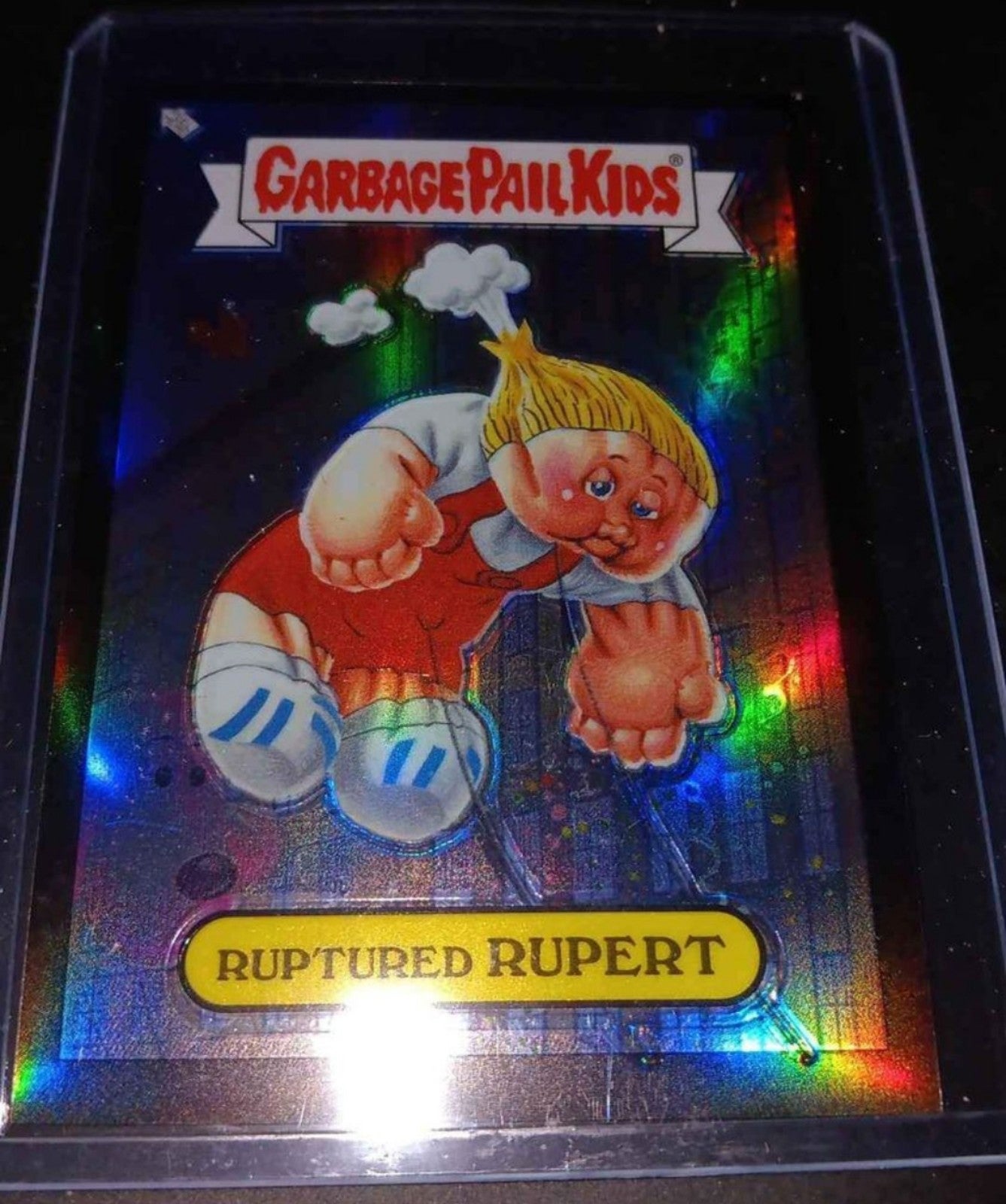 Garbage Pail Kids Topps Cards Chrome Series 5 Black Refractor 66/99