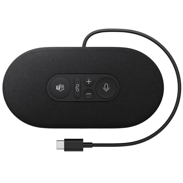 Microsoft Modern 50mm 2-Way USB Type-C Portable Speaker - Black