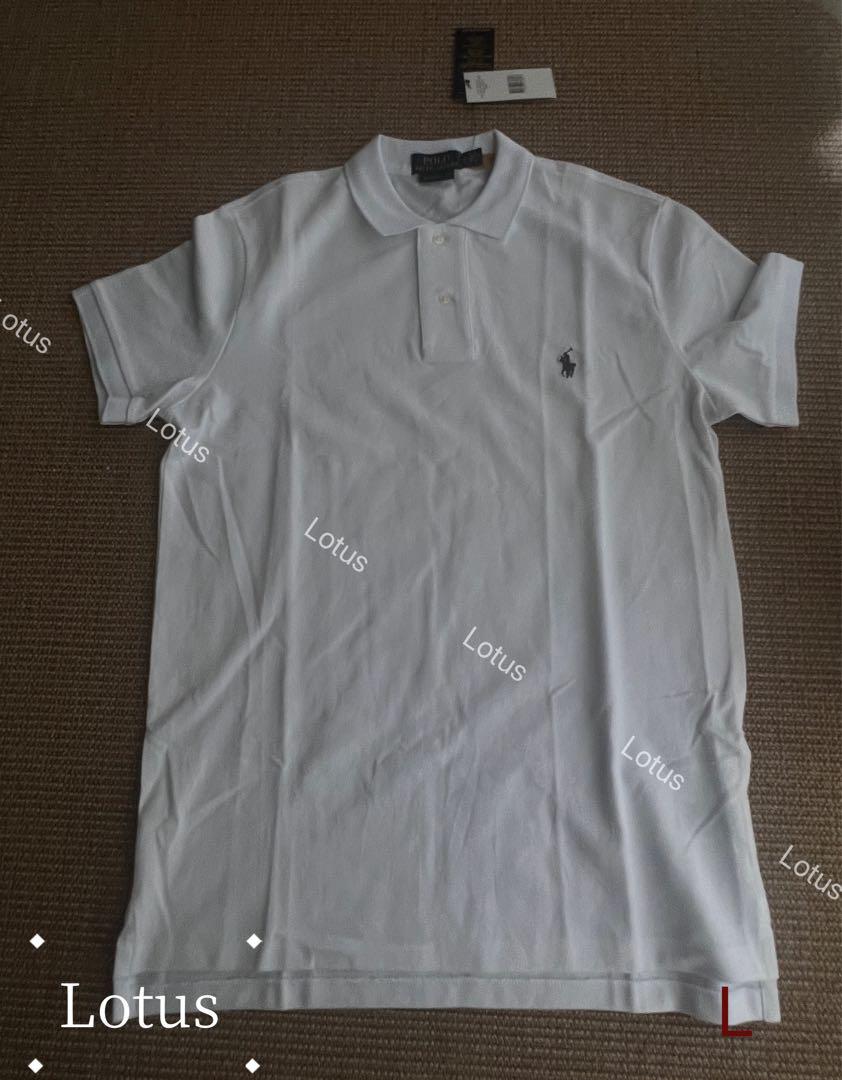 POLO RALPH LAUREN Custom Slim Fit Mesh Polo Shirt L