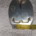 Montana Silversmiths Letter W Silver Gold Flowers Stud Edge Great Vintage Shape