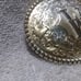 Montana Silversmiths Letter W Silver Gold Flowers Stud Edge Great Vintage Shape