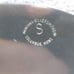 Montana Silversmiths Letter W Silver Gold Flowers Stud Edge Great Vintage Shape