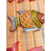 Woven Bamboo Hand Carved Painted Fish Wall Art Decor Multicolor India