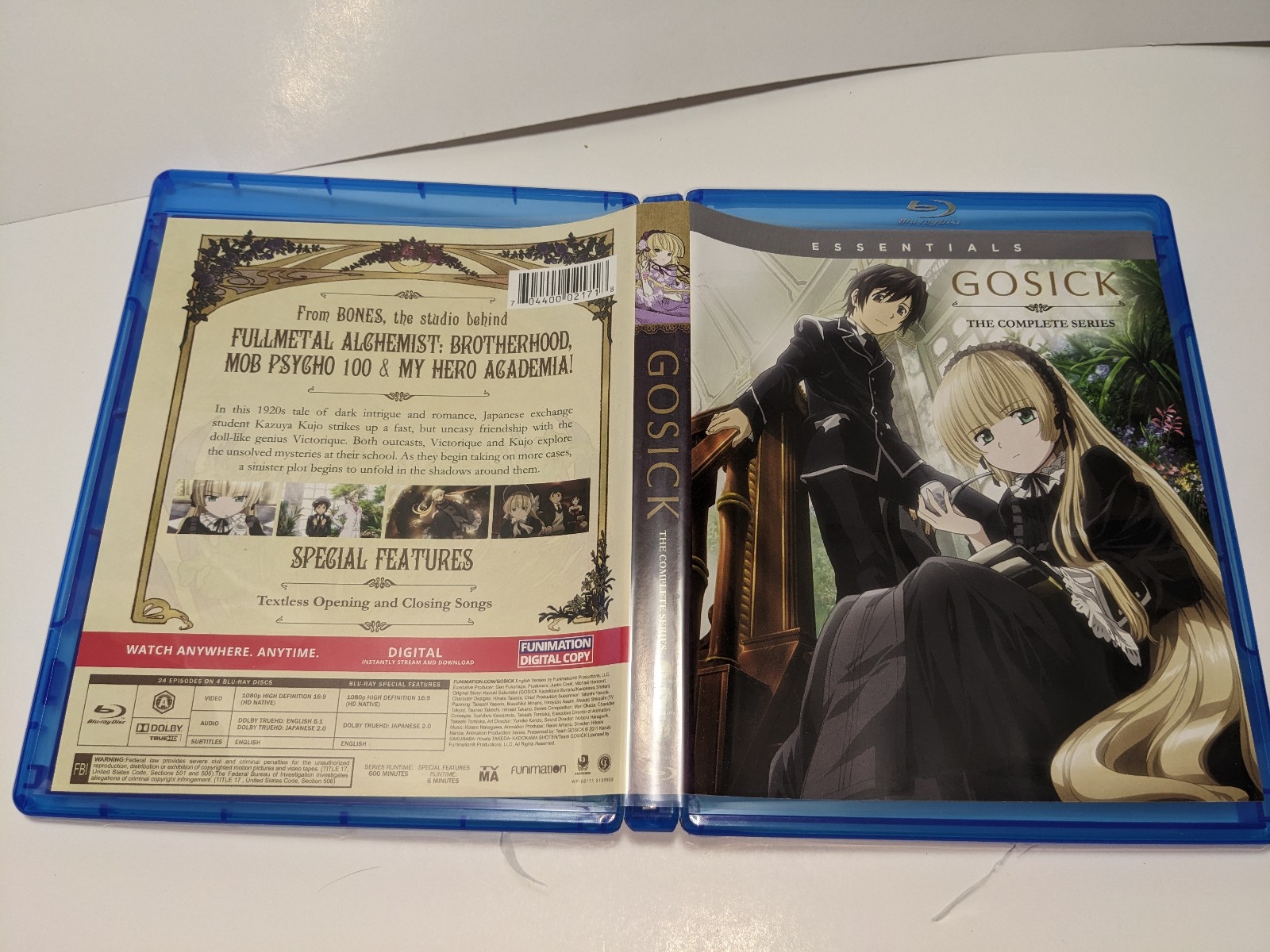 Gosick Blu-ray anime complete