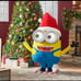 Home Depot Minion 3.5 ft LED Christmas Animatronic