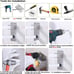 Handicap Rails Foldable Toilet Grab Bar Handles Bathroom Seat Support Bars