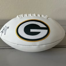 Aaron Jones Green Bay Packers Autographed Football