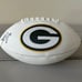 Aaron Jones Green Bay Packers Autographed Football