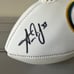Aaron Jones Green Bay Packers Autographed Football