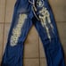 Blue Hellstar Sweats