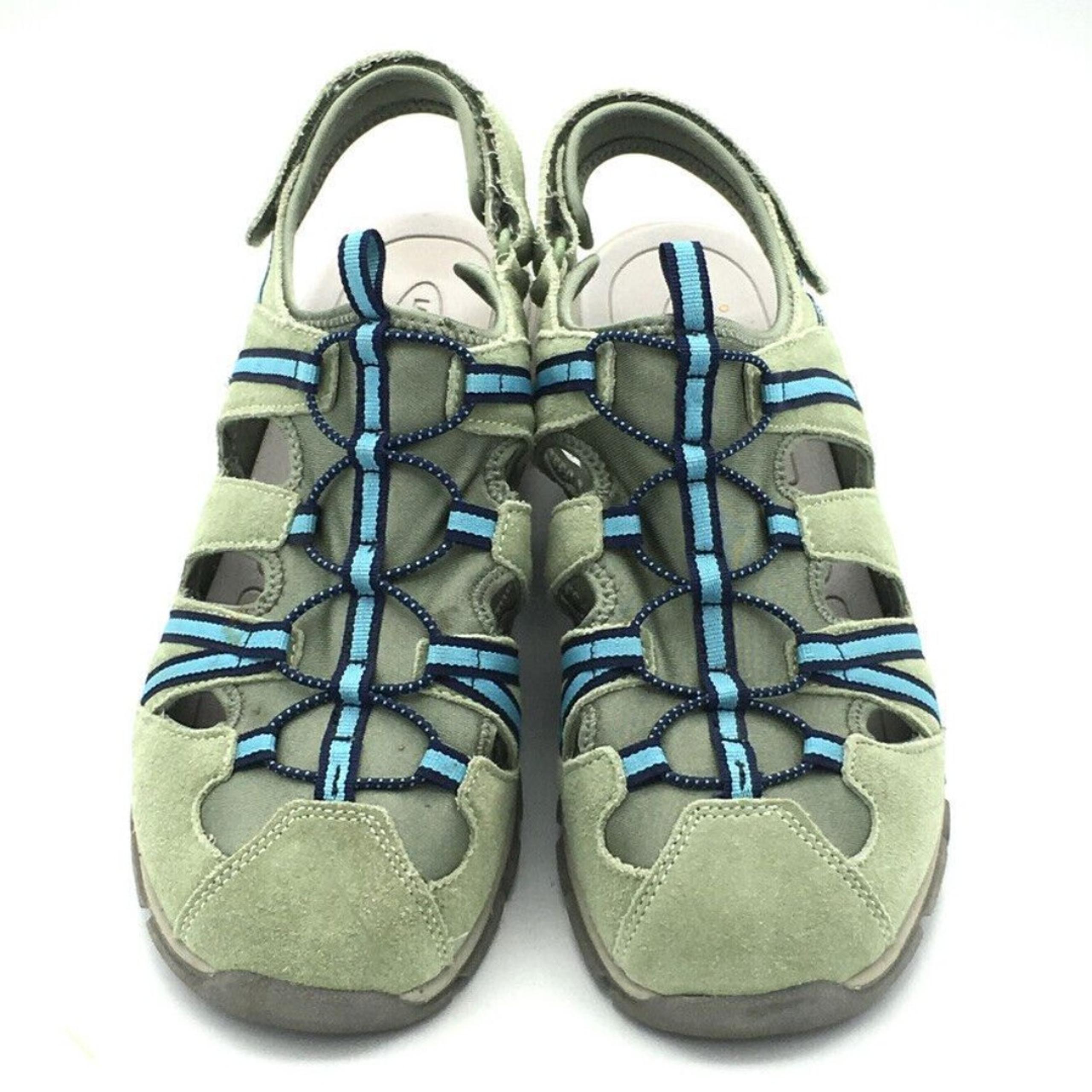 Lands End Women's Everyday Sport Hiking Trail Shoes Walking Sandals Size 11B