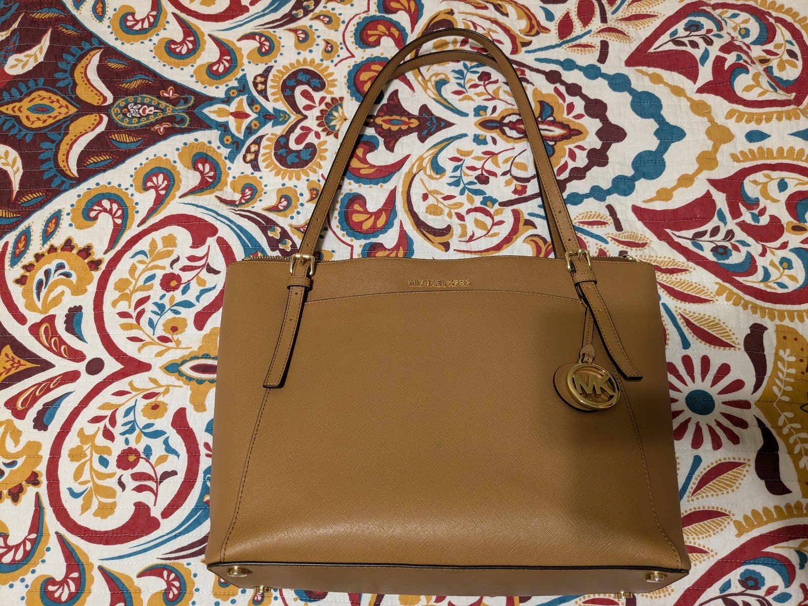 Michael Kors Tan & Telfar x UGG Black Tote Bags