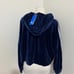 2x Adidas Velour Cropped Hoodie
